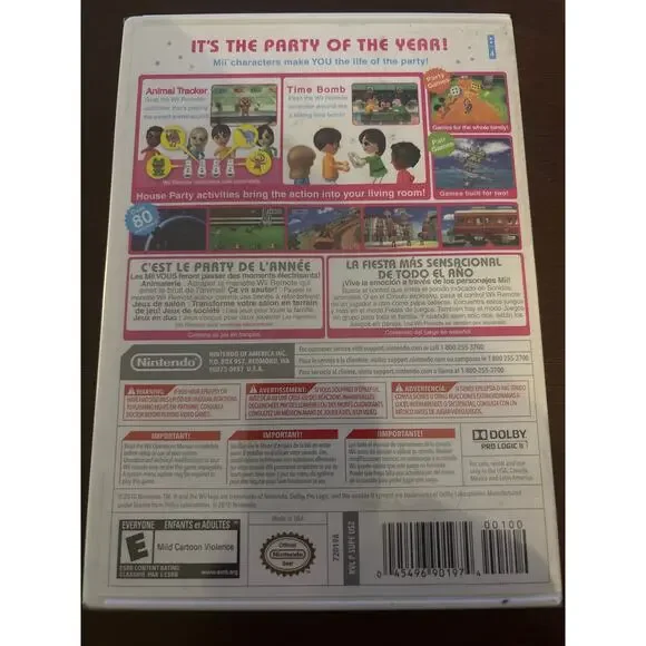 Wii Party (Nintendo Wii, 2010) Brand New and sealed - Picture 2 of 3